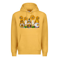 Mustard Honey Gnome Premium Hoodie - CowhideDigitalArt