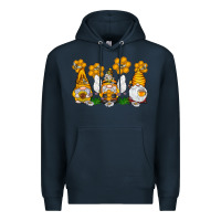 Navy Honey Gnome Premium Hoodie - CowhideDigitalArt