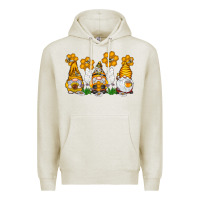 Oatmeal Heather Honey Gnome Premium Hoodie - CowhideDigitalArt