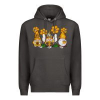 Smoke Honey Gnome Premium Hoodie - CowhideDigitalArt