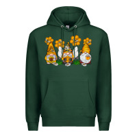 Sports Green Honey Gnome Premium Hoodie - CowhideDigitalArt