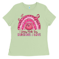 Matcha i wear pink for someone i love Ladies Tee - texasbilliewilder