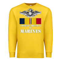 Lemon Eagle FMF Corpsman 8404 T Back Design Premium Sweatshirt - longCreatives