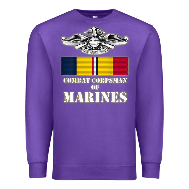 Eagle Fmf Corpsman 8404 T Back Design Premium Sweatshirt by longCreatives | Teevron