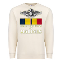 Sandshell Eagle FMF Corpsman 8404 T Back Design Premium Sweatshirt - longCreatives