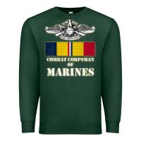 Sports Green Eagle FMF Corpsman 8404 T Back Design Premium Sweatshirt - longCreatives