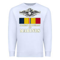 White Eagle FMF Corpsman 8404 T Back Design Premium Sweatshirt - longCreatives
