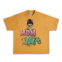 Peanut Butter Mom life with skull Mother's Day Urban Heavy Tee - CowGirlArtShop
