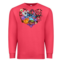 Cardinal stitch heart halloween Premium Sweatshirt - AdoDesignShop