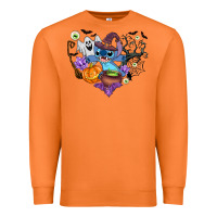 Carrot stitch heart halloween Premium Sweatshirt - AdoDesignShop