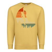Antique Gold Retro Rock Climbing Vintage Climber Premium Sweatshirt - longCreatives