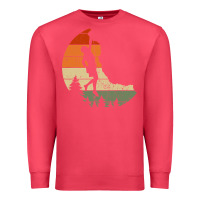 Cardinal Retro Rock Climbing Vintage Climber Premium Sweatshirt - longCreatives