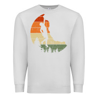 Dove Grey Retro Rock Climbing Vintage Climber Premium Sweatshirt - longCreatives
