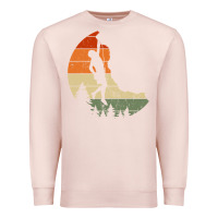 Pale Pink Retro Rock Climbing Vintage Climber Premium Sweatshirt - longCreatives