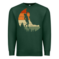 Sports Green Retro Rock Climbing Vintage Climber Premium Sweatshirt - longCreatives