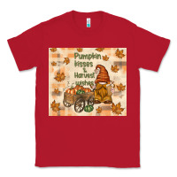 Red pumpkin kisses and harvest wishes Classic Tee - TumblerDesignByShophia