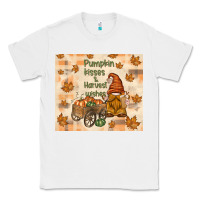 White pumpkin kisses and harvest wishes Classic Tee - TumblerDesignByShophia