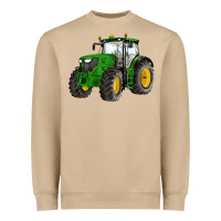 Mushroom western farm tractor Heavyweight Sweatshirt - Artiststas