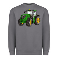 Western Farm Tractor Heavyweight Sweatshirt | Teevron