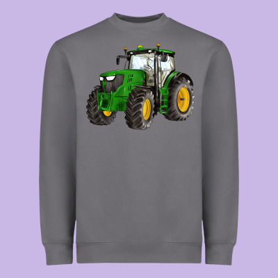 Western Farm Tractor Heavyweight Sweatshirt Designed By Artiststas