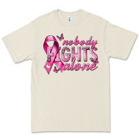Bone nobody fights alone cancer Premium Tee - NancyCooperArtShop