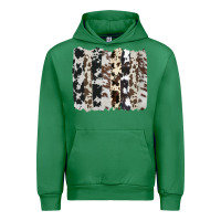Emerald cowhide brushstroke Urban Hoodie - AdoDesignShop