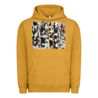 Pigment Peanut Butter cowhide brushstroke Urban Hoodie - AdoDesignShop