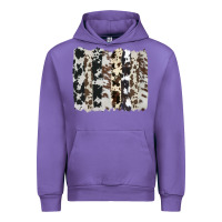 Tulip cowhide brushstroke Urban Hoodie - AdoDesignShop