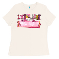 Bone Personalized i wear pink for my Ladies Tee - texasbilliewilder