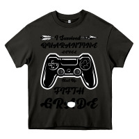 Asphalt I Survived Quarantine Level Next Fifth Grade Heavy Core Tee - Bettercallsaul