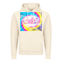 Vintage Artic Hello Summer Tie Dye Tumbler Vintage Hoodie - CowCowDesign