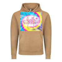 Vintage Camel Hello Summer Tie Dye Tumbler Vintage Hoodie - CowCowDesign