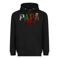 Black papa claus Heavyweight Hoodie - BarkalooDesign