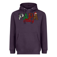 Plum papa claus Heavyweight Hoodie - BarkalooDesign