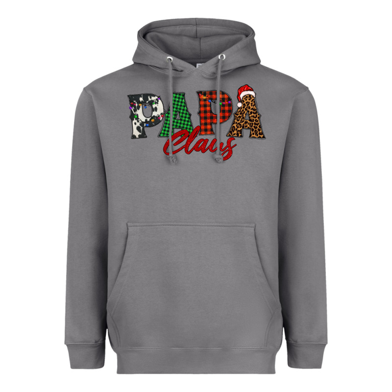 Papa Claus Heavyweight Hoodie by BarkalooDesign | Teevron