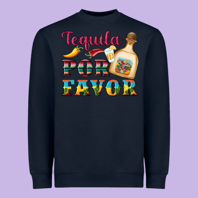 Mexican Tequila Por Favor Heavyweight Sweatshirt Designed By Artiststas