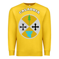Lemon Calabria Coat of arms  Flag souvenir Italy Premium Sweatshirt - longCreatives