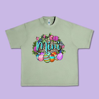 Easter Mini Happy Easter Day Urban Heavy Tee Designed By Cowgirlartshop