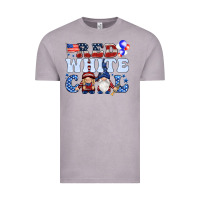 Vintage Zinc Red white cool with gnomies 4th of july Vintage Tee - HowdyJamesFarm