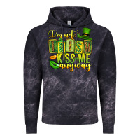 Cloud Black St. Patrick's I am not irish kiss me anyway Vintage Hoodie - OliviaCreatesArt