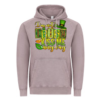 Vintage Zinc St. Patrick's I am not irish kiss me anyway Vintage Hoodie - OliviaCreatesArt