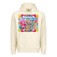 Sandshell summer vibes with sweet tea Premium Hoodie - CowhideDigitalArt