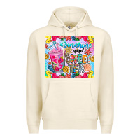 Tofu summer vibes with sweet tea Premium Hoodie - CowhideDigitalArt
