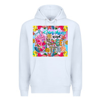 White summer vibes with sweet tea Premium Hoodie - CowhideDigitalArt