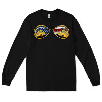 Black Bus Driver Sunglasses Long Sleeve Tee - Jasminsmagicworld