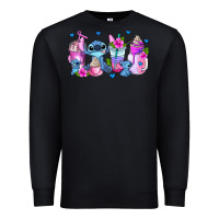 Black stitch coffee cups Premium Sweatshirt - AdoDesignShop