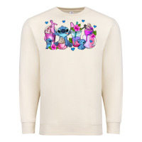 Sandshell stitch coffee cups Premium Sweatshirt - AdoDesignShop