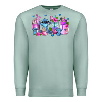 Seafoam stitch coffee cups Premium Sweatshirt - AdoDesignShop