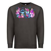 Smoke stitch coffee cups Premium Sweatshirt - AdoDesignShop