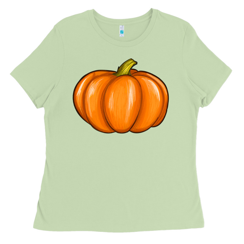 Pumpkin Ladies Tee by texasbilliewilder | Teevron